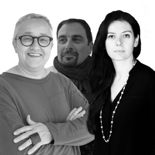 Laura Fregolent, Elena Franco e Luca Tamini
